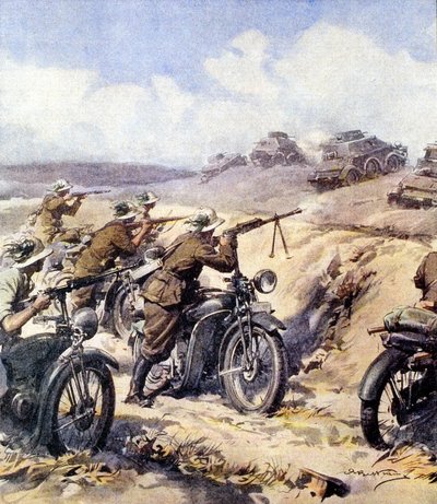 Segunda Guerra Mundial-1940 1941-Campaña en el Norte de África-