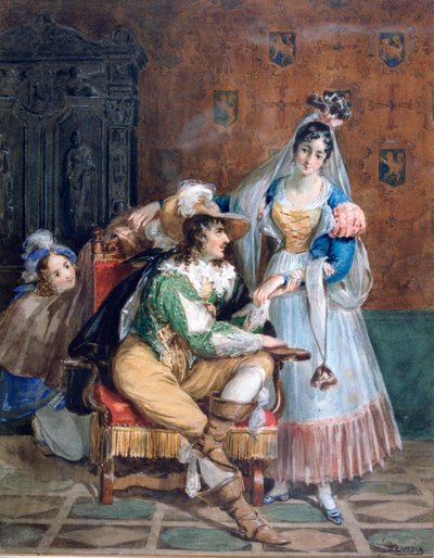 Gallent, c1820-1857 de Achille Devéria