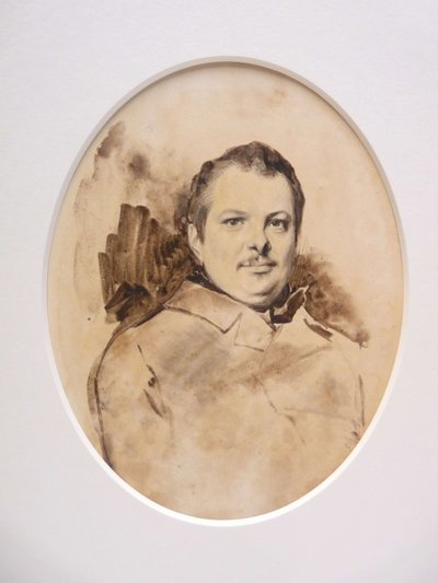 Retrato de Honoré de Balzac 1799-1850, c. 1829 de Achille Devéria