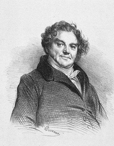 Retrato de Vidocq por Achille Devéria de Achille Devéria