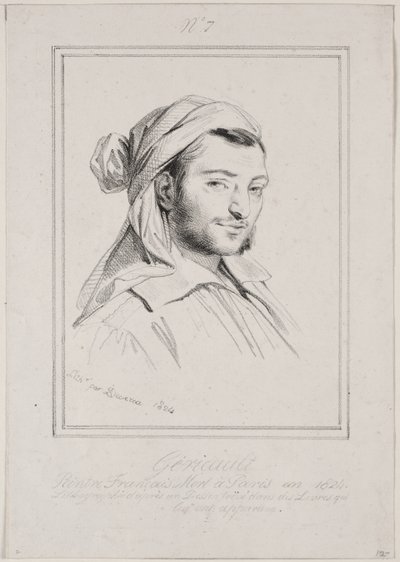 Théodore Géricault de Achille Devéria