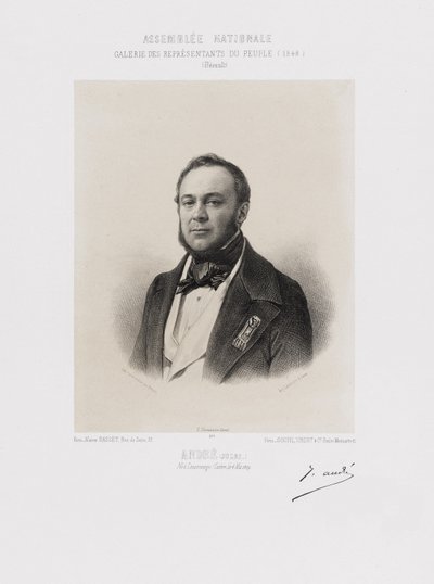 Asamblea Nacional, Galería de los Representantes del Pueblo - Marie François Joseph Jules André (Hérault) de Achille Devéria