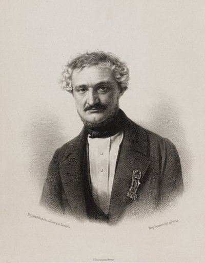 Asamblea Nacional, tribuna de los representantes del pueblo - Sylvain Guizard de Achille Devéria