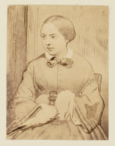 [Retrato de una joven, probablemente Cécile Devéria] de Achille Devéria