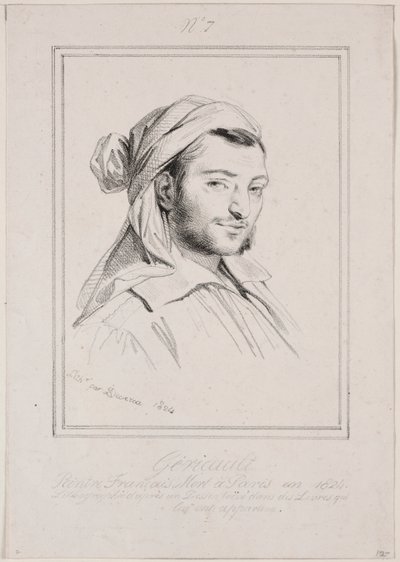 Théodore Géricault de Achille Devéria
