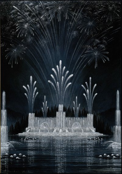 Grandes aguas luminosas de Achille Duchêne