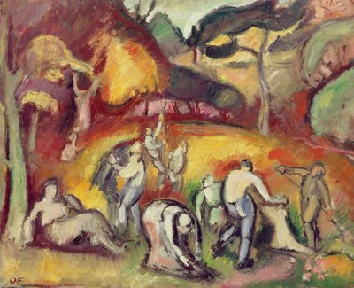 Trabajo de otoño de Achille Emile Othon Friesz