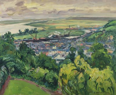 Paisaje en Honfleur de Achille Emile Othon Friesz