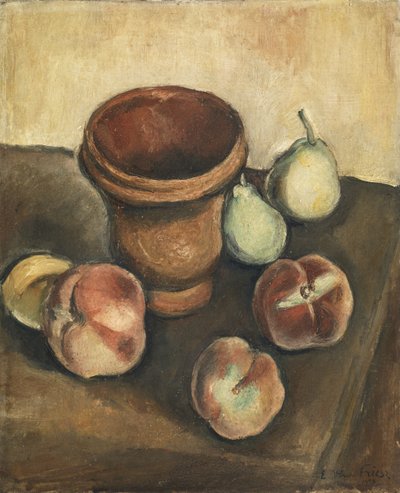 Bodegón con melocotones y peras de Achille Emile Othon Friesz