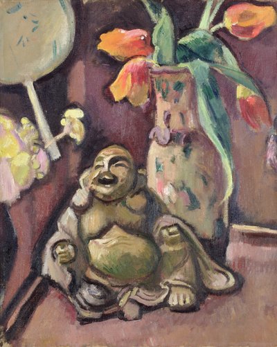 Bodegón con estatuilla de Buda de Achille Emile Othon Friesz