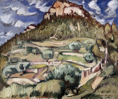 El Baou du Redon a Cassis. Pintura de Achille-Emile (Achille Emile) Othon Friesz (1879-1949) de Achille Emile Othon Friesz