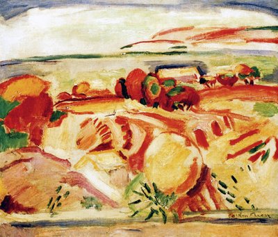 La bahía de Cassis, Francia, c.1906 (óleo sobre lienzo) de Achille Emile Othon Friesz