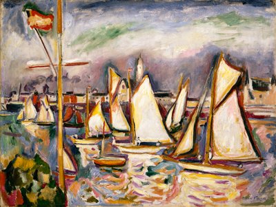 Regata de Amberes de Achille Emile Othon Friesz