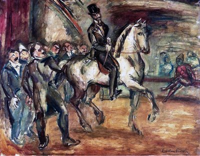 Entrenamiento en el Circo Medrano de Achille Emile Othon Friesz