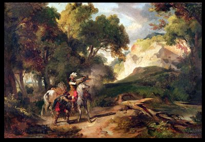 Enrique IV (1553-1610) y el Capitán Michau de Achille Etna Michallon