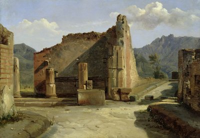 El Foro de Pompeya de Achille Etna Michallon