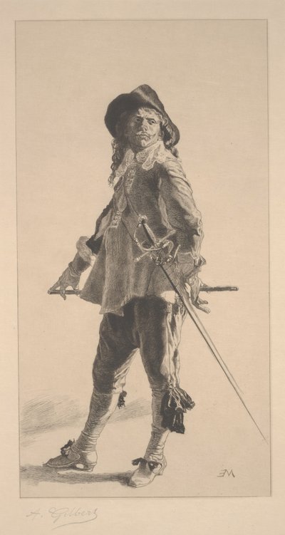 El duelista de Achille Isidore Gilbert