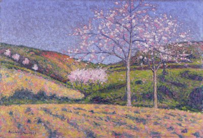 Almendros en Flor de Achille Lauge