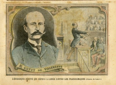Ilustración de Achille Lemot (1846-1909) en Le Pelerin de Achille Lemot
