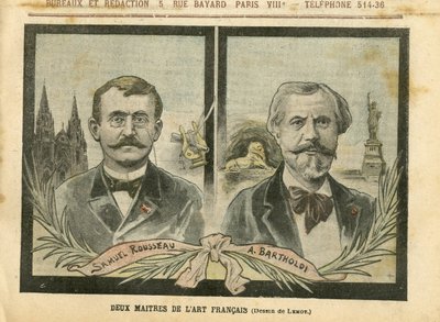 Ilustración de Achille Lemot (1846-1909) en Le Pelerin de Achille Lemot