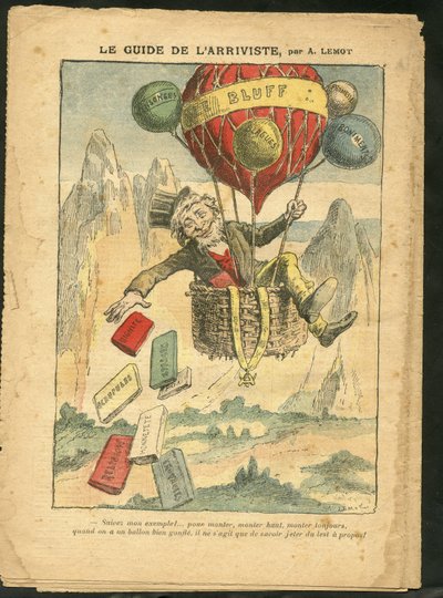 Ilustración de Achille Lemot (1846-1909) en Le Pelerin de Achille Lemot