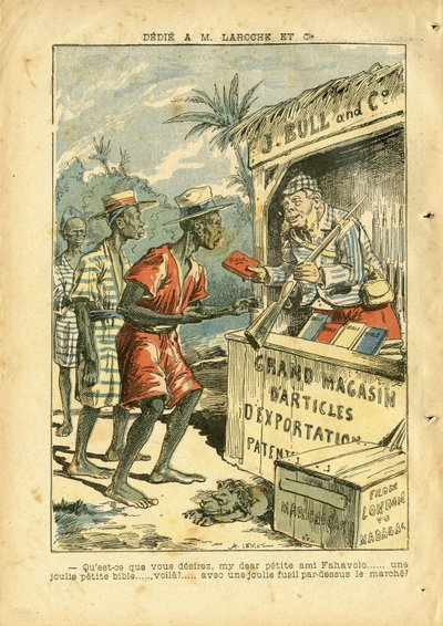 Ilustración de Achille Lemot (1846-1909) en Le Pelerin de Achille Lemot