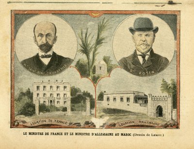 Ilustración de Achille Lemot en Le Pelerin de Achille Lemot