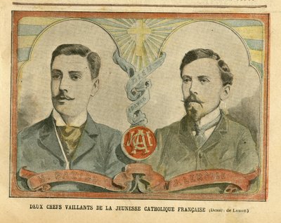 Ilustración de Achille Lemot (1846-1909) en Le Pelerin de Achille Lemot
