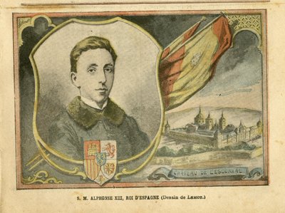 Ilustración de Achille Lemot (1846-1909) en Le Pelerin de Achille Lemot