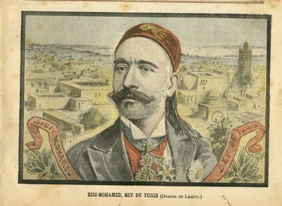 Ilustración de Achille Lemot (1846-1909) en Le Pelerin de Achille Lemot