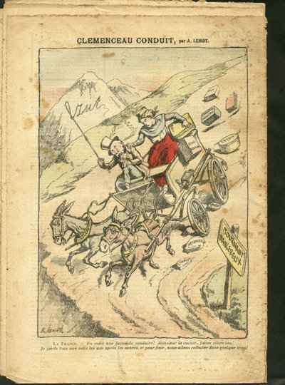 Ilustración de Achille Lemot en Le Pelerin de Achille Lemot