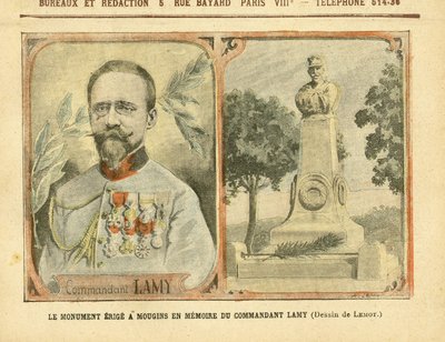 Ilustración de Achille Lemot en Le Pelerin de Achille Lemot