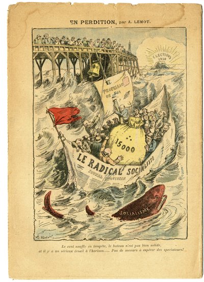 Ilustración de Achille Lemot en Le Pelerin de Achille Lemot