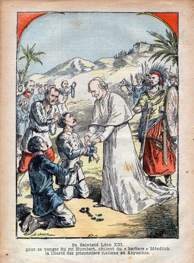 Papa León XIII (Vincenzo Gioacchino Pecci) de Achille Lemot