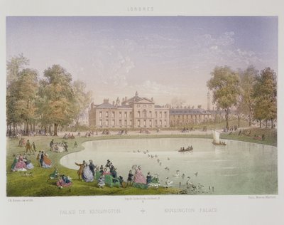 Palacio de Kensington, c.1862 de Achille Louis Martinet