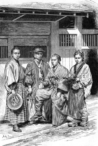 La gente de Tokio de Achille Sirouy