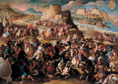 La batalla de Orán de Acisclo Antonio Palomino de Castro y