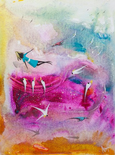 Un vuelo de ensueño lleno de color de Adam Bogusz