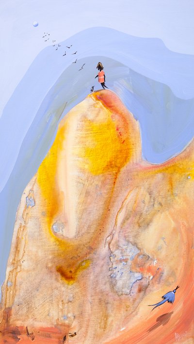 Un colorido viaje por la montaña de Adam Bogusz