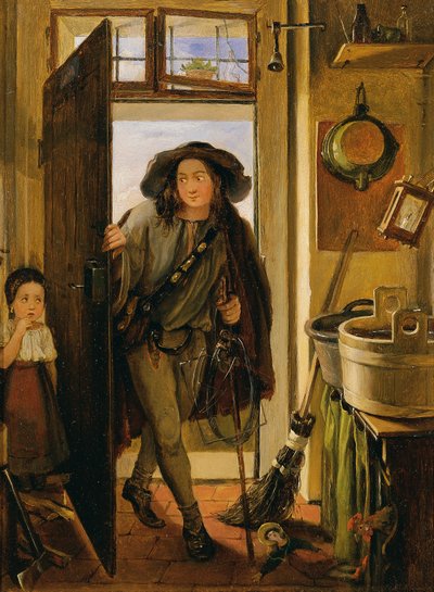 La atadura de cables en la cocina. de Adam Brenner
