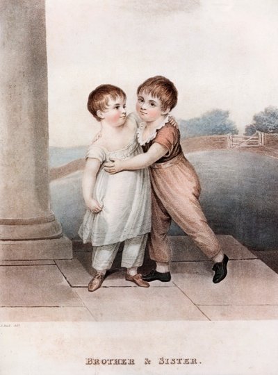 Hermano y hermana, finales del siglo XVIII-principios del siglo XIX, 1913 de Adam Buck