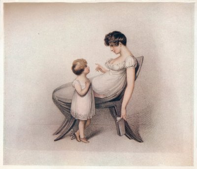 No pude aprender mi libro mamá, c1810 de Adam Buck