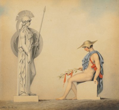 La expiación de Orestes, 1813 de Adam Buck