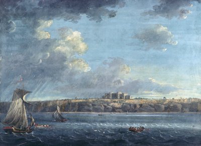 Highcliffe, cerca de Christchurch, desde el mar de Adam Callander