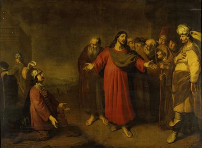 Cristo y el centurión de Adam Camerarius