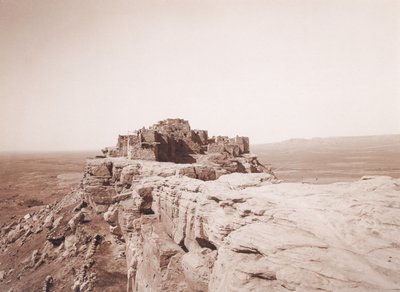 Walpi (ciudad de Moki) desde el norte de Adam Clark Vroman