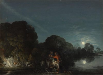 La huida a Egipto de Adam Elsheimer