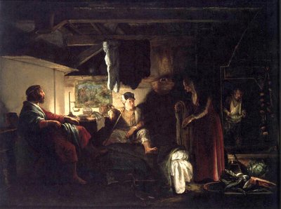 Júpiter y Mercurio en Filemón y Baucis Júpiter y Mercurio en Filemón y Baucis de Adam Elsheimer