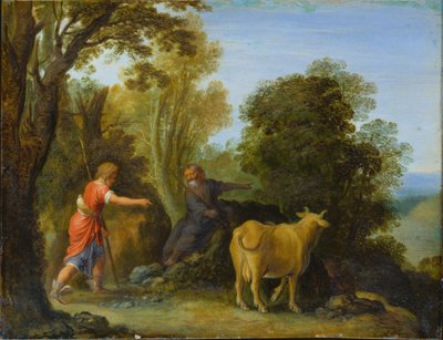 Mercurio y Battus de Adam Elsheimer