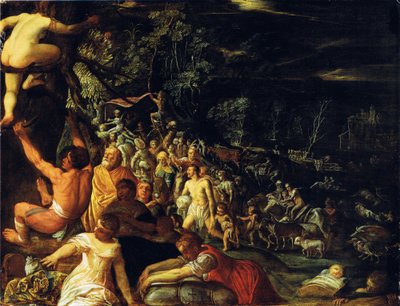 El diluvio de Adam Elsheimer